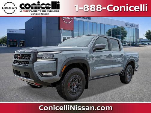Boulder Gray Pearl 2026 Nissan Frontier PRO-4X