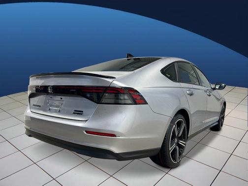 Solar Silver Metallic 2026 Honda Accord Hybrid Sport