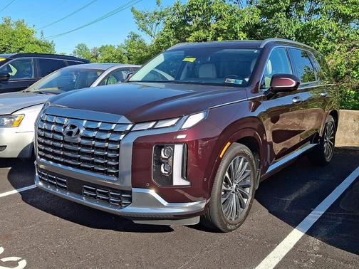 Sierra Burgundy 2024 Hyundai PALISADE Calligraphy
