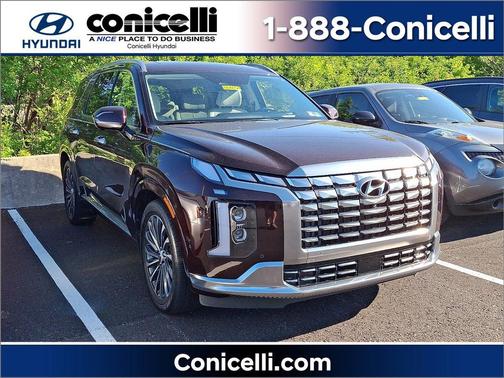 Sierra Burgundy 2024 Hyundai PALISADE Calligraphy