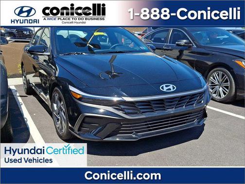 Abyss Black 2025 Hyundai ELANTRA Sport