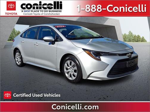 Classic Silver Metallic 2024 Toyota Corolla LE