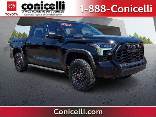 Black 2024 Toyota Tundra Hybrid TRD Pro