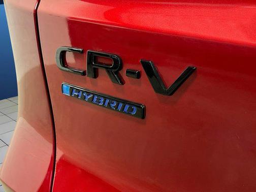 Radiant Red Metallic 2026 Honda CR-V Hybrid Sport-L AWD