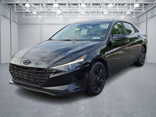 Onyx Black 2023 Hyundai ELANTRA SEL