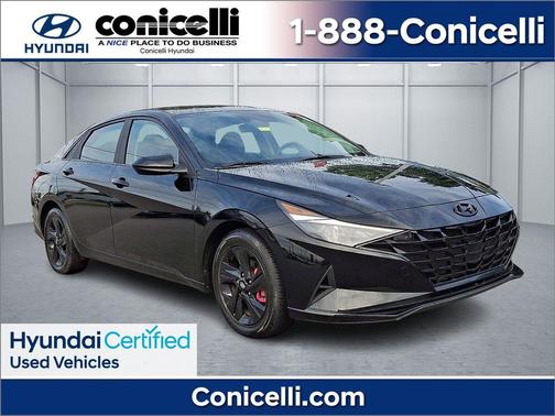 Onyx Black 2023 Hyundai ELANTRA SEL