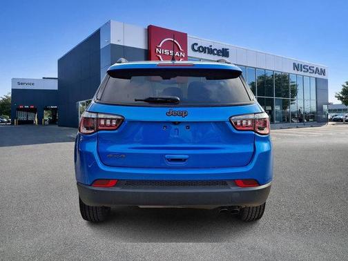 Laser Blue Pearlcoat 2021 Jeep Compass 80th Special Edition