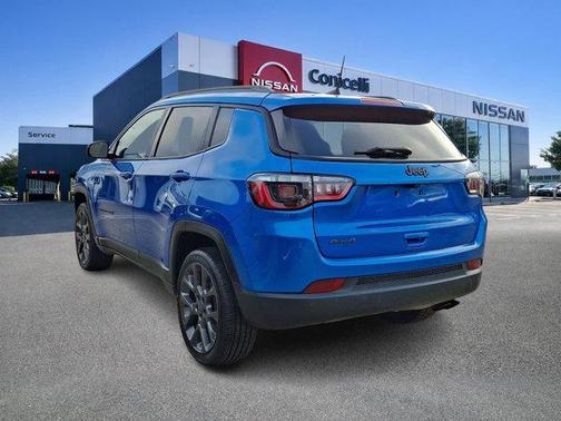 Laser Blue Pearlcoat 2021 Jeep Compass 80th Special Edition