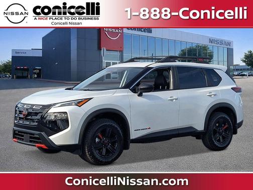 Everest White Pearl Tricoat 2026 Nissan Rogue Rock Creek