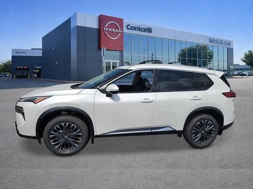 Everest White Pearl Tricoat 2026 Nissan Rogue Platinum