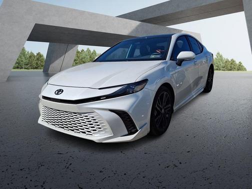 White 2025 Toyota Camry XSE