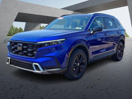 Blue 2023 Honda CR-V Hybrid Sport Touring AWD