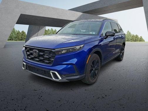 Blue 2023 Honda CR-V Hybrid Sport Touring AWD