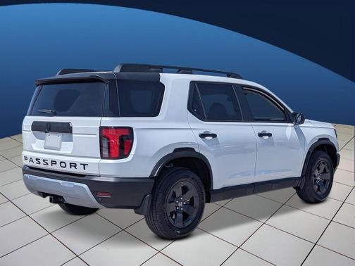 Platinum White Pearl 2026 Honda Passport AWD RTL Towing