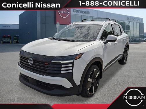 Aspen White Tricoat 2026 Nissan Kicks SR