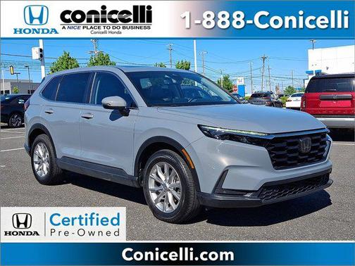 Gray 2025 Honda CR-V EX-L AWD