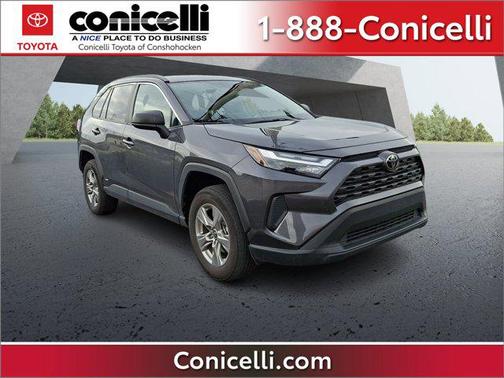 Magnetic Gray Metallic 2025 Toyota RAV4 Hybrid LE