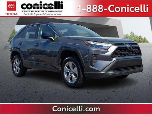 Magnetic Gray Metallic 2025 Toyota RAV4 Hybrid LE