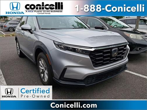 Lunar Silver Metallic 2023 Honda CR-V EX-L
