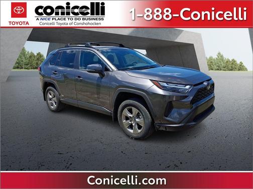 Gray 2024 Toyota RAV4 Hybrid LE