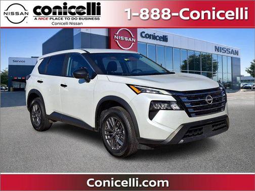 Everest White Pearl 2024 Nissan Rogue S