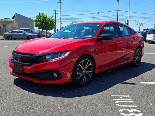 Rallye Red 2021 Honda Civic Sport