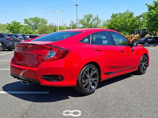 Rallye Red 2021 Honda Civic Sport