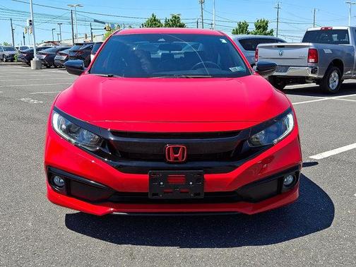Rallye Red 2021 Honda Civic Sport