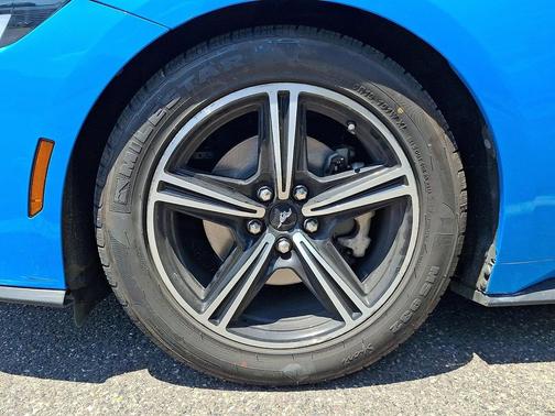Grabber Blue Metallic 2024 Ford Mustang EcoBoost Premium