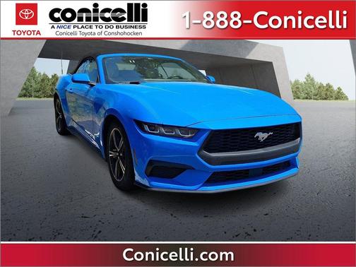 Grabber Blue Metallic 2024 Ford Mustang EcoBoost Premium