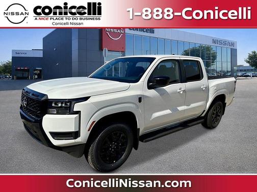 Glacier White 2026 Nissan Frontier SV