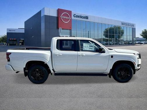 Glacier White 2026 Nissan Frontier SV