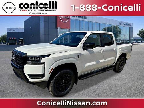 Glacier White 2026 Nissan Frontier SV