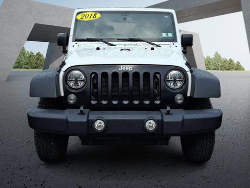 Bright White Clearcoat 2016 Jeep Wrangler Sport