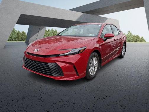 Red 2025 Toyota Camry LE