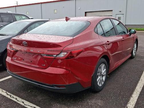 Red 2025 Toyota Camry LE