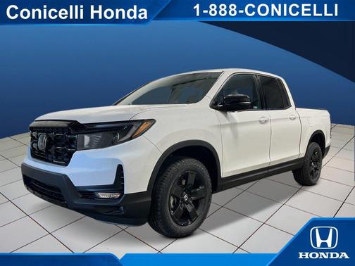 Platinum White Pearl 2026 Honda Ridgeline Black