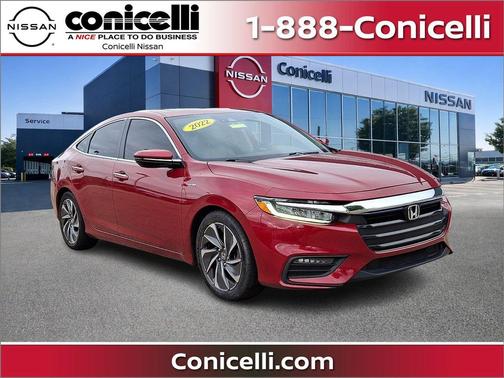 Radiant Red Metallic 2022 Honda Insight Touring