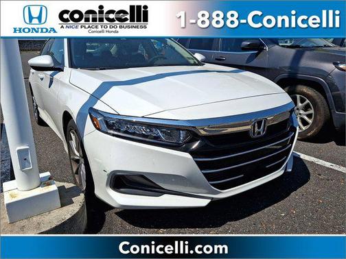 Platinum White Pearl 2021 Honda Accord LX 1.5T