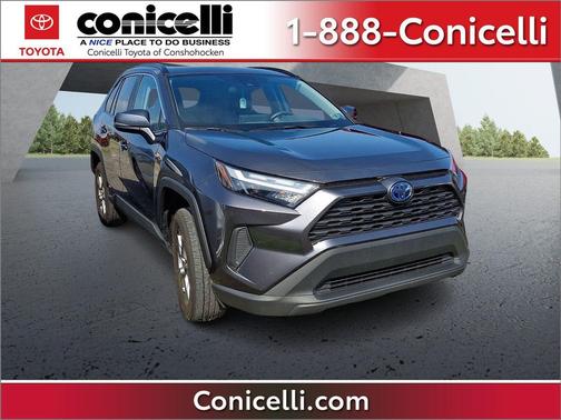Gray 2024 Toyota RAV4 Hybrid XLE