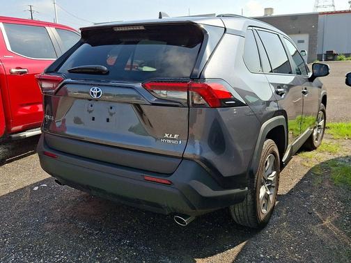 Gray 2024 Toyota RAV4 Hybrid XLE