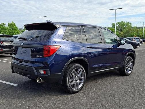 Blue 2023 Honda Passport AWD EX-L