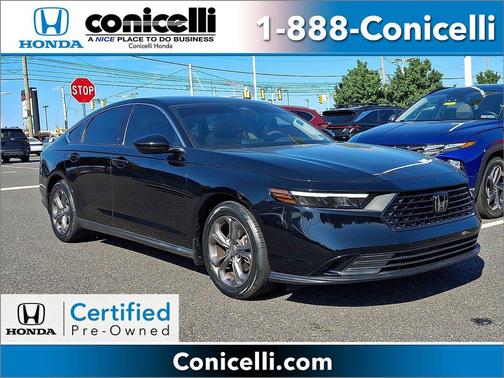 Crystal Black Pearl 2023 Honda Accord EX