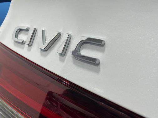 Platinum White Pearl 2026 Honda Civic Sport