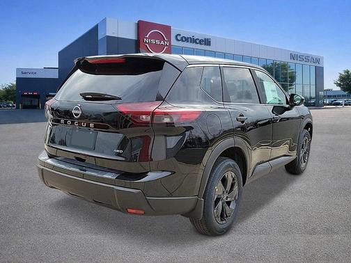Super Black 2026 Nissan Rogue SV