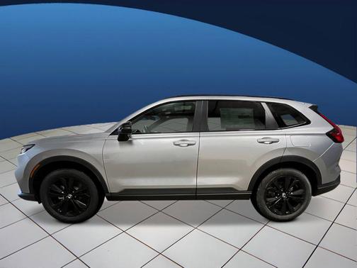 Solar Silver Metallic 2026 Honda CR-V Hybrid Sport Touring AWD