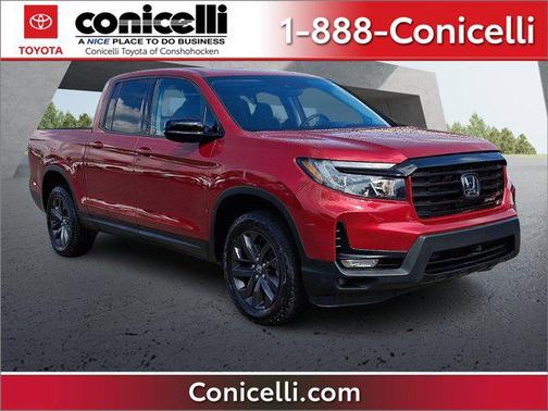 Red 2023 Honda Ridgeline Sport