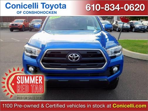 Blazing Blue Pearl 2017 Toyota Tacoma SR5