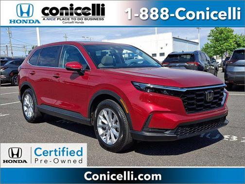 Radiant Red Metallic 2024 Honda CR-V EX-L AWD