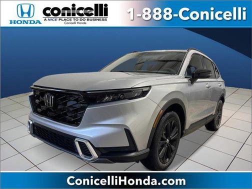 Solar Silver Metallic 2026 Honda CR-V Hybrid Sport Touring AWD